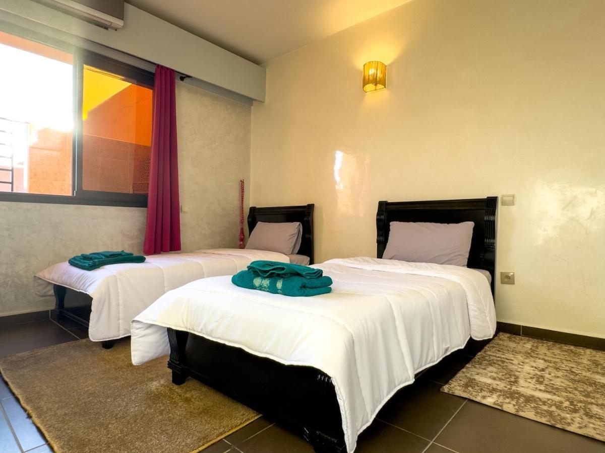 Apartment Marrakech 2-bedroom Apartment-2 Balconies Pool & Parking Near Majorelle