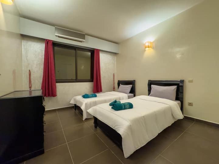 Marrakech 2-bedroom Apartment-2 Balconies Pool & Parking Near Majorelle Marrakesh